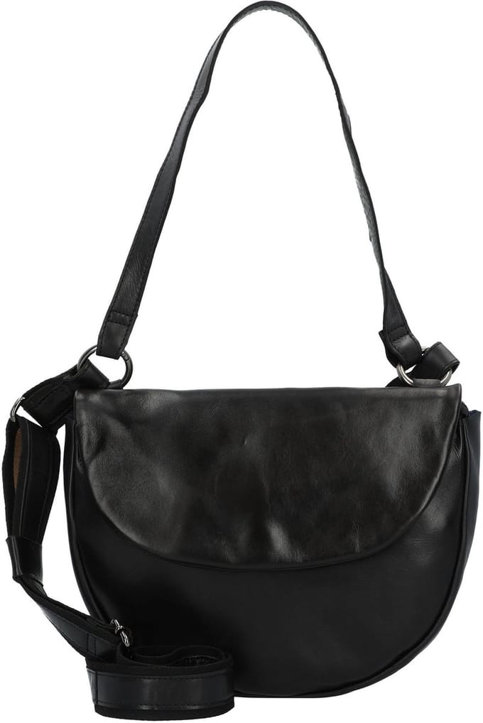 HAROLD'S Leren schoudertas Caugio Handbag Double Black zwart