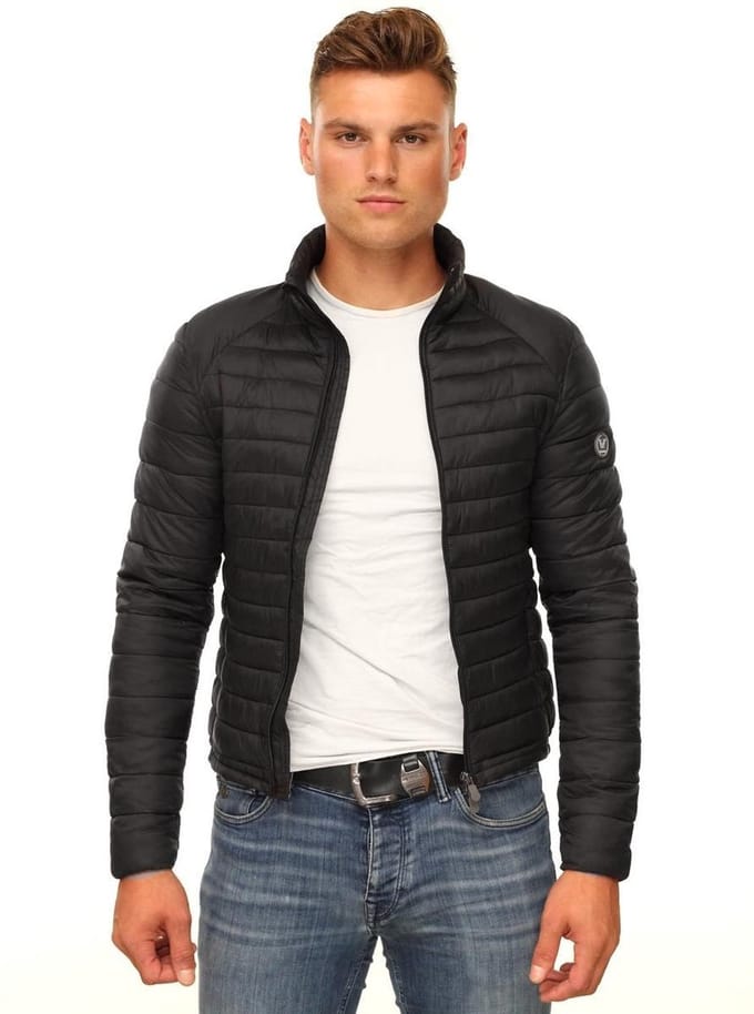 Versano Peter Lightweight Heren Jas / Puffer Jacket XL - Zwart