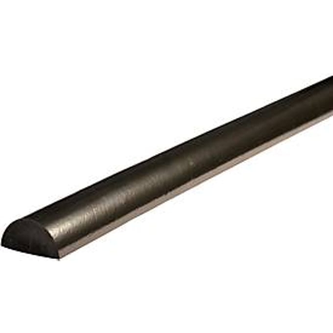 Oppervlaktebescherming type C+, 1 m/stuk, zwart