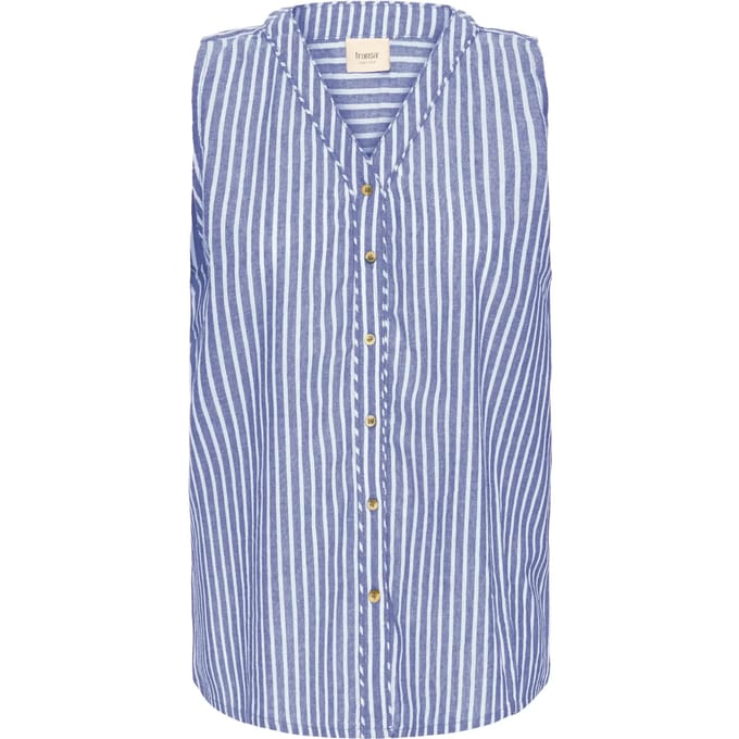 Mouwloze blouse voor dames fransa FRBonnie 2