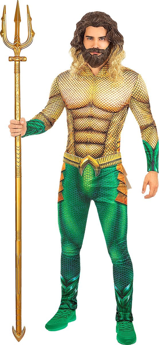 FUNIDELIA Aquaman kostuum voor mannen - Maat: M - Meerkleurig