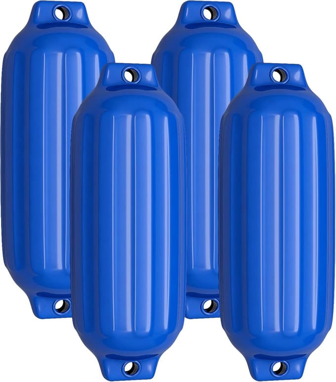 COSTWAY Set van 4 boot spatbord langespatbord kogelspatbord set boot bescherming brug spatbord