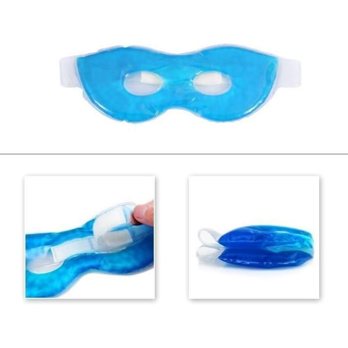 Masque relaxant - ZERONE - Masque gel pour les yeux - Pour bébé - Réutilisable - Compresse chaud/froid