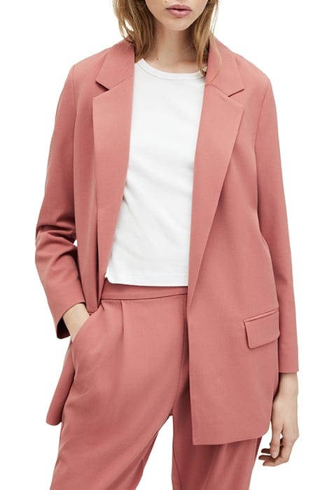 AllSaints Aleida Tri Blazer Rich Pink Taglia: 12 | Blazers Outlet | Donna | Rosa