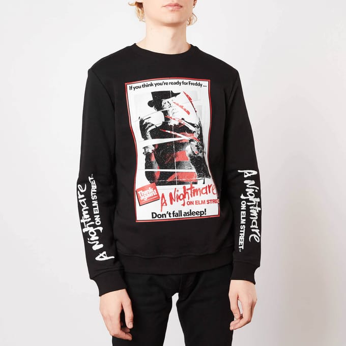 A Nightmare On Elm Street Don't Fall Asleep Sweatshirt - Zwart - M