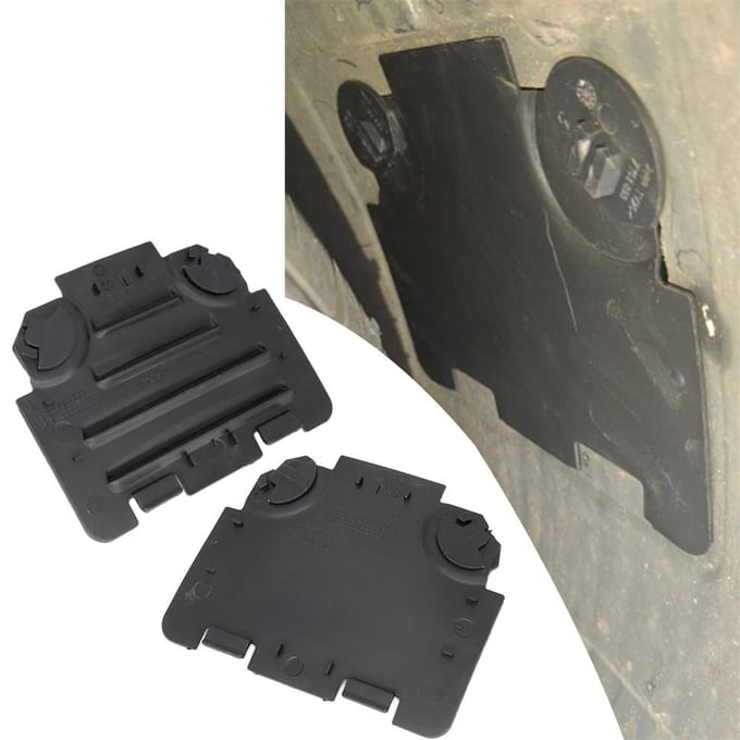 Couvercle d'accès pour doublure de garde-boue avant droite/gauche, 2 pièces, pour BMW E82 E88 E90 E91 325i, nouveau gray