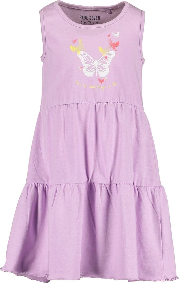 Blue Seven - Jurk - Lila - Maat 128