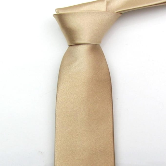 Luxe Stropdas | Tie | Champagne
