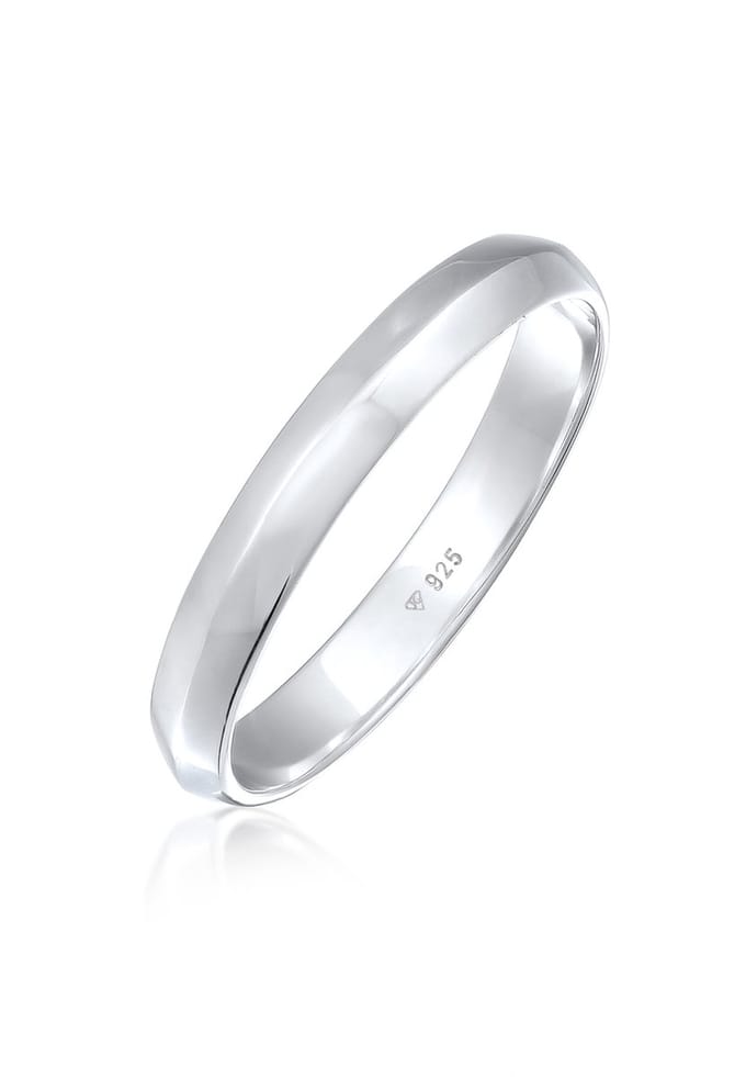 Elli - Ring - Dames Stapelen Ring Engagement Classic Trend in 925 Sterling Zilver - Dames