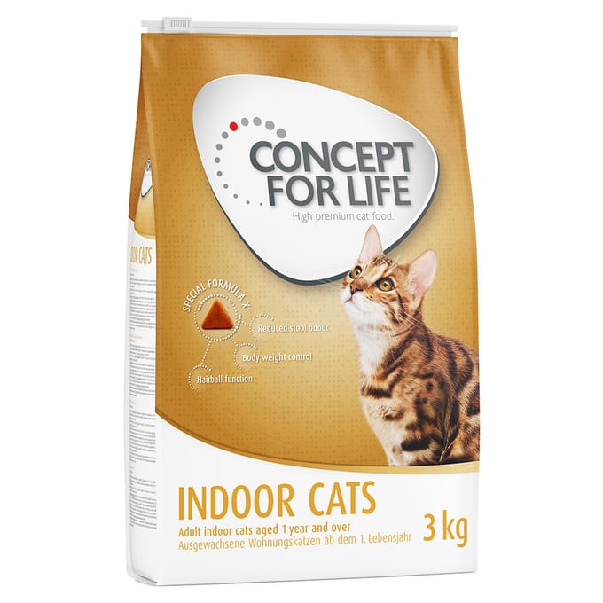 3kg Indoor Cats Concept for Life Kattenvoer