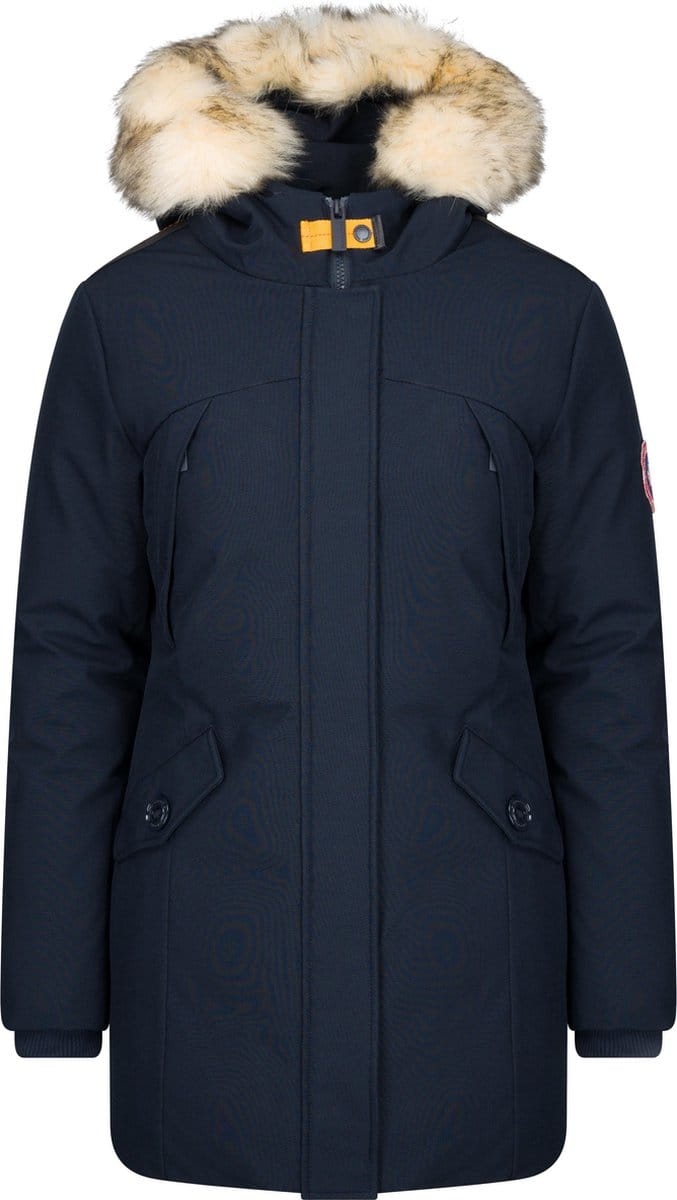 Paragoose - Dames Jas winter Colette Winterjas Navy - Blauw - Maat S