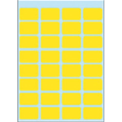 Etiket HERMA 3641 12x19mm geel 160 stuks