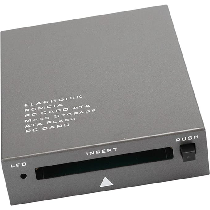 USB2.0 naar PC ATA Flash Geheugenkaartlezer Plug and Play Adapter voor PC Computer gray