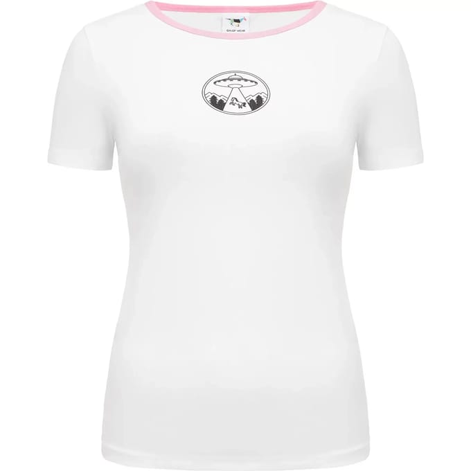 Dames-T-shirt Galop Wear Cosmic Abduction