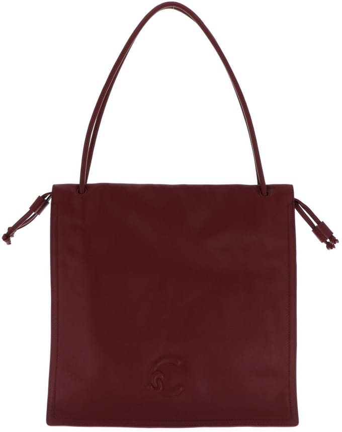 COCCINELLE Leren schoudertas Dulse Shoulderbag Ribes (rood)paars