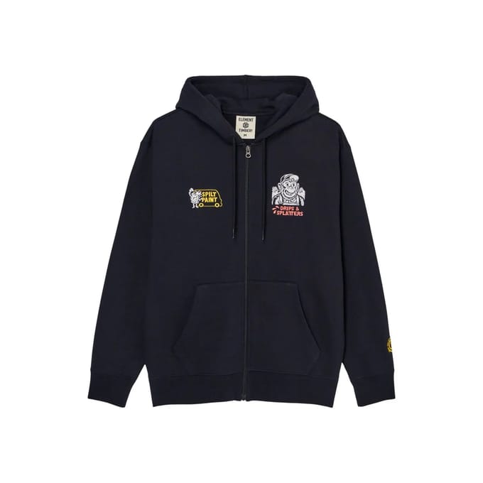 Element X Timber Monkey Sweatshirt Met Rits Zwart S Man