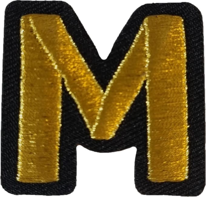 Fjesta© Oeteldonk embleem - Gouden letter M