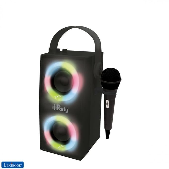 Draagbare Bluetooth lichtluid Speaker met microfoon - I party