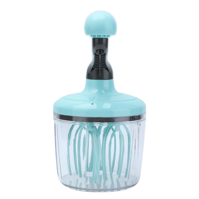 Handmixer PP Handheld Eierklopper met Afneembaar Handvat Crème Klopper Handig en Antislip Lichtgewicht white