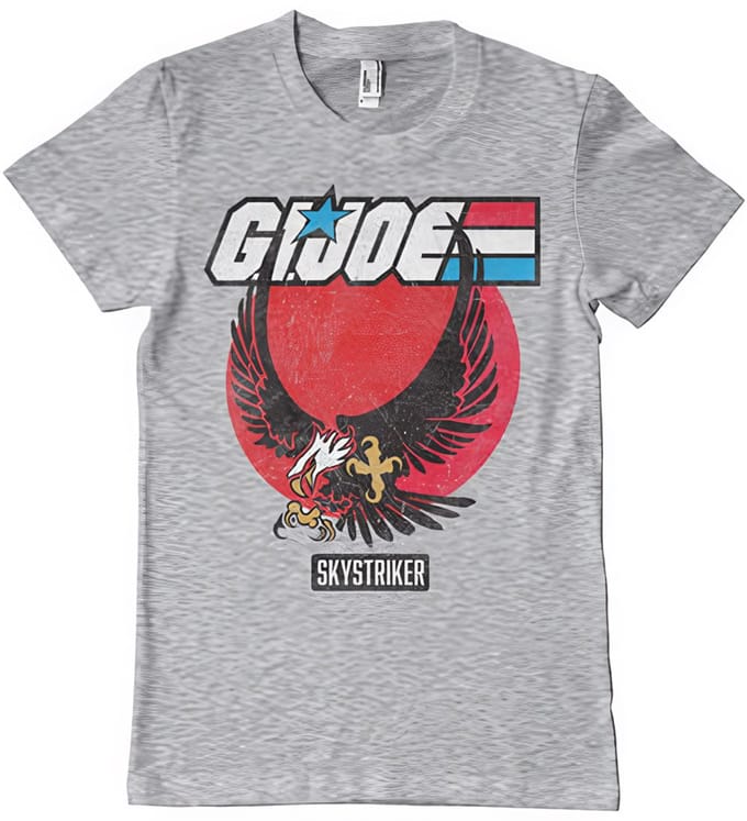 G.I. Joe Skystriker T-shirt met distressed-look