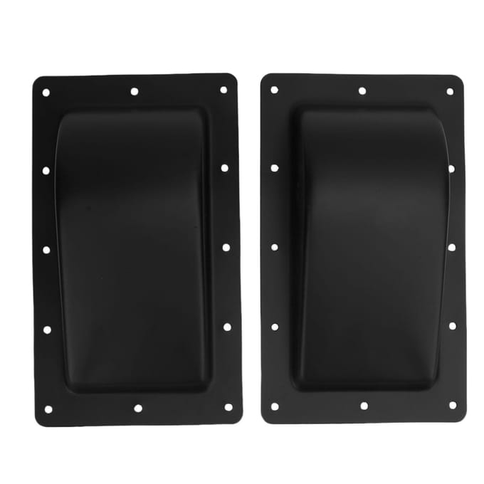 2 STUKS Metalen Luidsprekerhandgreep Vervanging Geluid Luidsprekers Trekhandgrepen Luidspreker Draaggreep voor black