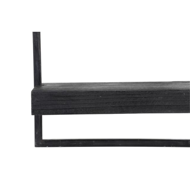 Light & Living - Wandplank MADDISON - 100x15x24cm - Zwart