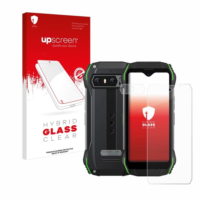 upscreen - Screenprotector voor Blackview N6000 (Voor+Camera) - Folie Beschermfolie Beschermglas transparant