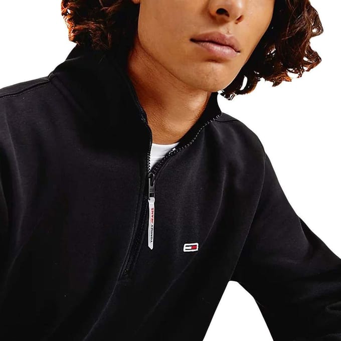 Sweatshirt met Tommy Jeans logo, herenlijn.