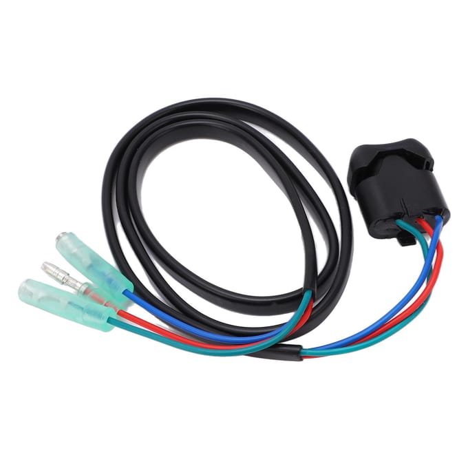 Trim- en Tilt-schakelaar 37850 90J00 ABS Vervanging voor Suzuki Buitenboordmotor Afstandsbedieningskast black