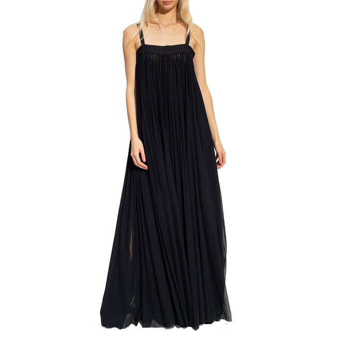Dolce & Gabbana Maxi Geplooide Jurk
