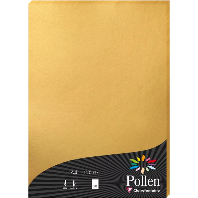 doos van 50 vellen Clairefontaine Pollen