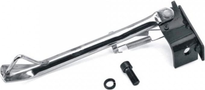 zijstandaard één voor scooter mbk 50 nitro 28.5cm chroom nieuw