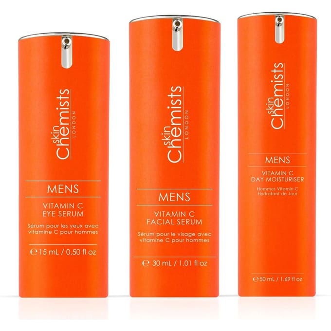 skinChemists Anti-verouderingsroutine met vitamine C voor mannen
