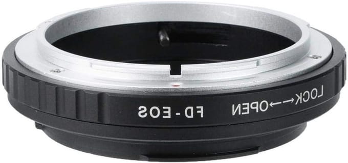 Adapterring voor Canon FD Lens naar Mount Camera - Lensadapter met FD-lenscompatibiliteit