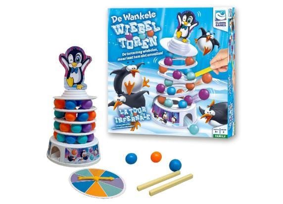 De Wankele Wiebeltoren Bordspellen