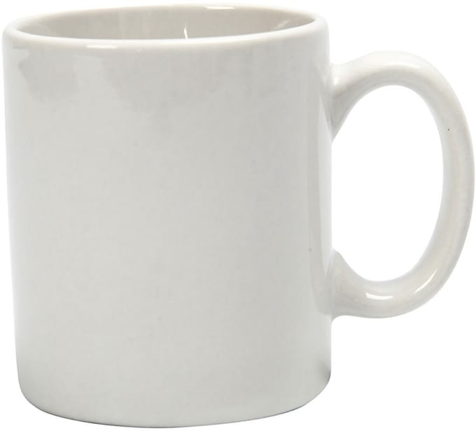 Creative Decoreer Jouw Mok 7 Cm / 6 Cm Wit Per Stuk