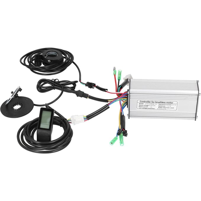 Elektrische Fiets Controller Conversie Kit met voor KTLCD4 Display voor 36V48V 500W Motor white