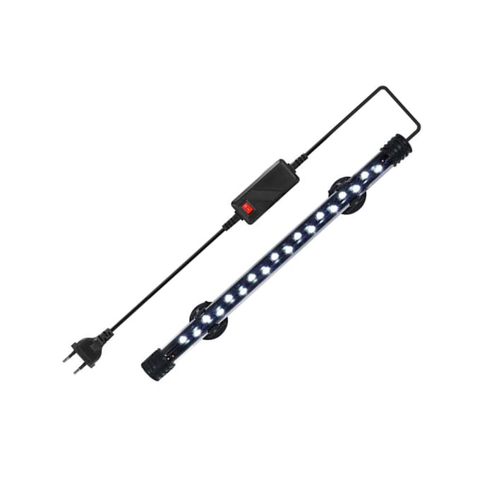 Aquariumverlichting LED Aquariumverlichting Onderwaterverlichting 28cm EU wit