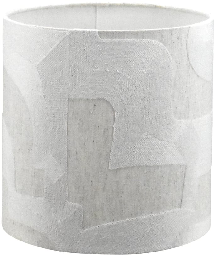 Lampenkap Cilinder - 25x25x30cm - New Look blanc
