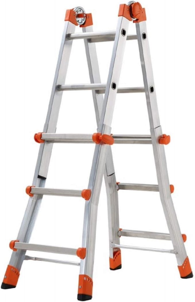 3-in-1 Telescopische Aluminium Ladder EN131 - Multifunctioneel en Compact
