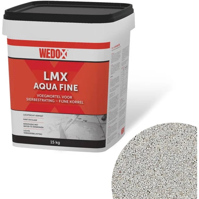 Voegmortel Zilvergrijs | Wedox LMX 125 | 15 kg