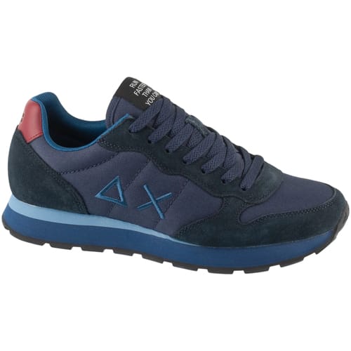 SUN68 Tom Uni - Baskets pour Homme Chaussures Bleu Marine Z46101-0735 ORIGINAL EU 47 bleu