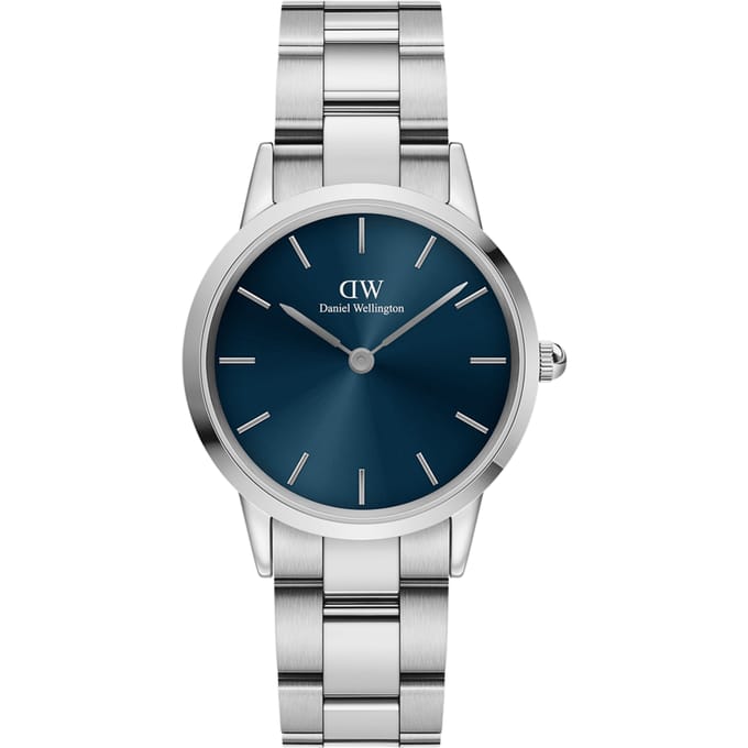 Daniel Wellington DW Watch Iconic Link Arctic Silver 36mm