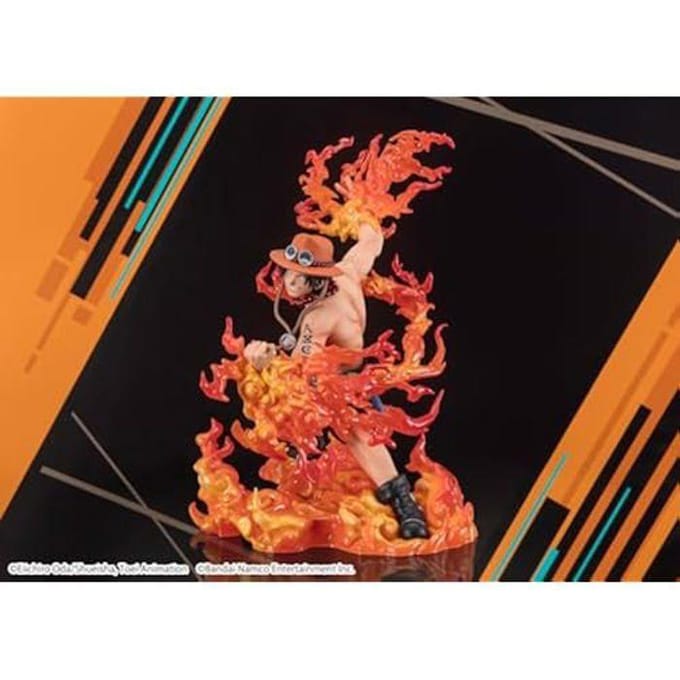 One Piece FiguartsZERO PVC Statue (Extra Battle) Portgas. D. Ace -One Piece Bounty Rush 5th Anniversary- 17 cm