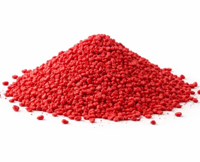 Home & Styling decoratie stenen/granulaat - 650ml - rood - hobby steentjes