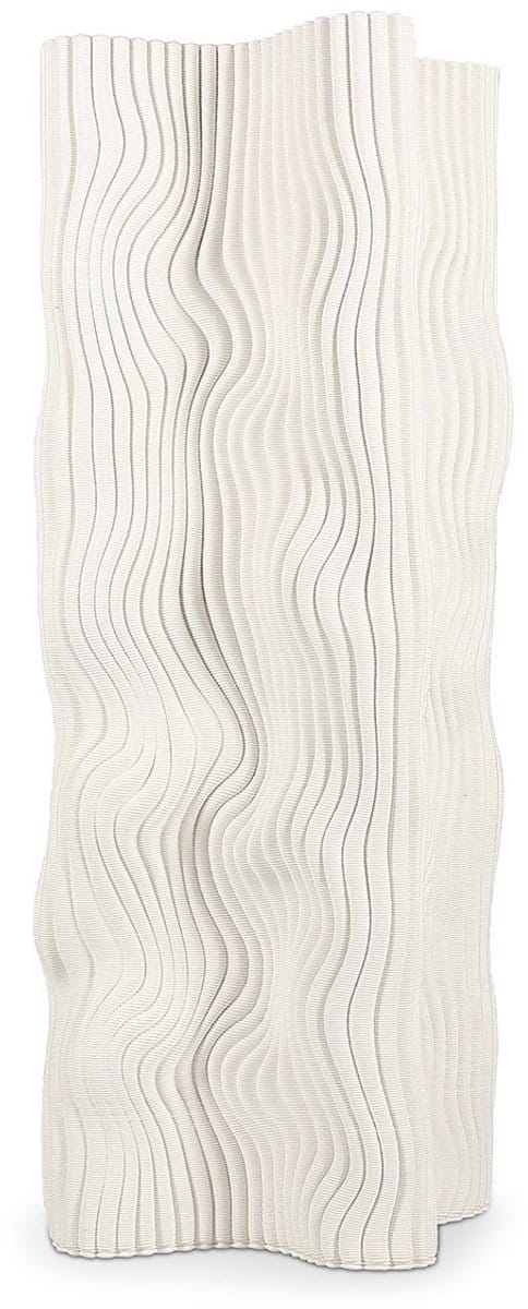 SP Collection Vaas 18x18xH42,5cm fluid white Vea