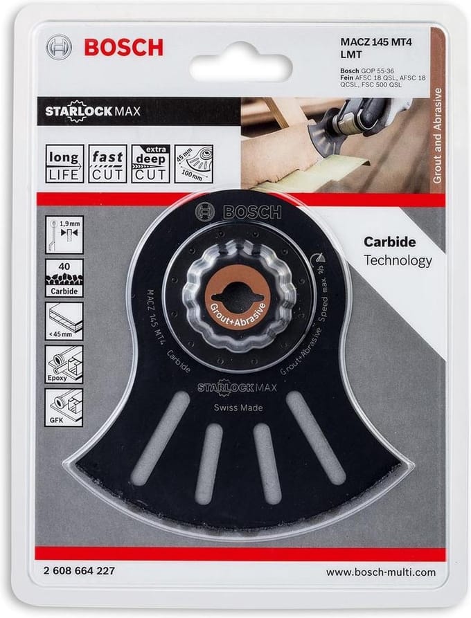 Bosch Segmentzaagblad MACZ MT4 145mm