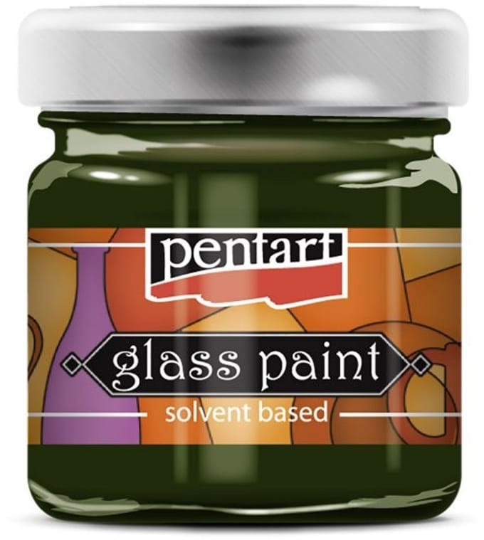 Pentart Glasverf Solvent Basis 30 ml Reseda