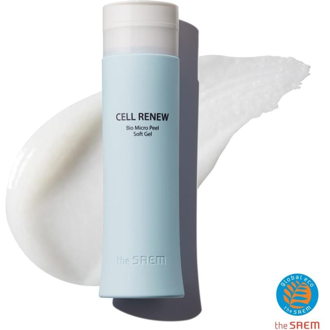 The Saem, Cell Renew, Bio Micro Peel Soft Gel, 5.41 fl oz (160 ml) white