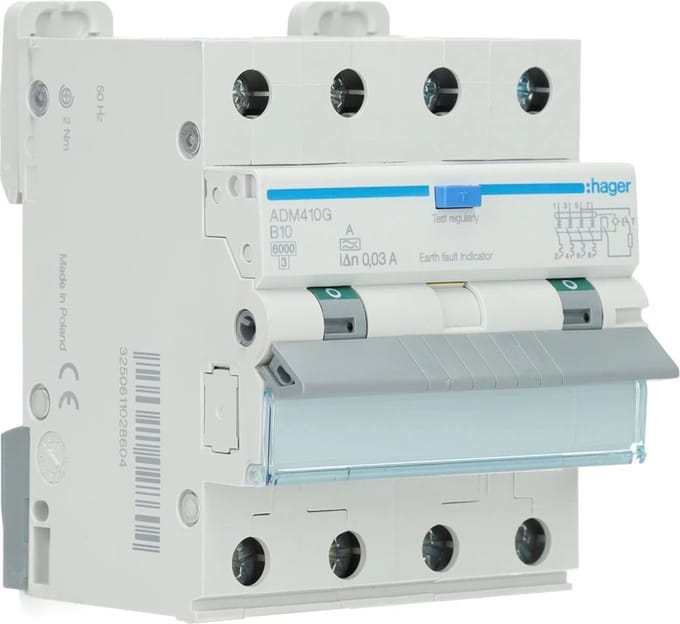 Hager HACO Aardlekschakelaar - ADM410G - E36D6